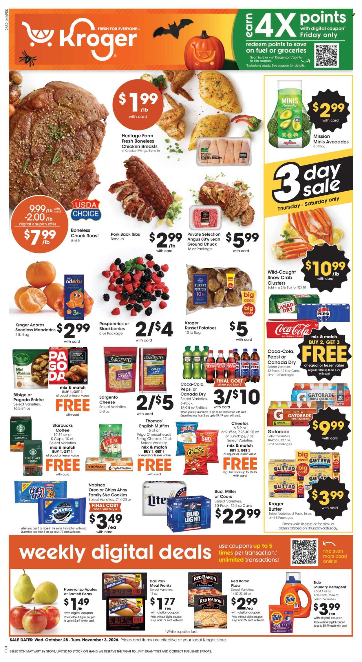 Kroger ad - 10/28/2026 - 11/03/2026. Page 1