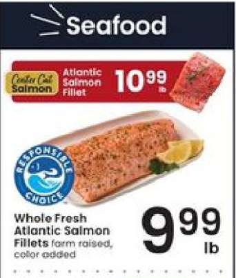Whole Fresh Atlantic Salmon Fillets