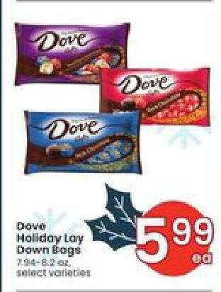 Dove Holiday Lay Down Bags