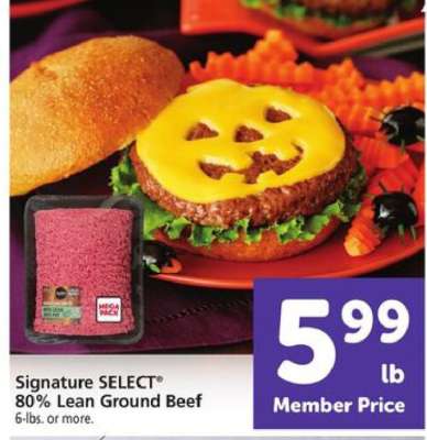 Signature SELECT® 80% Lean Ground Beef