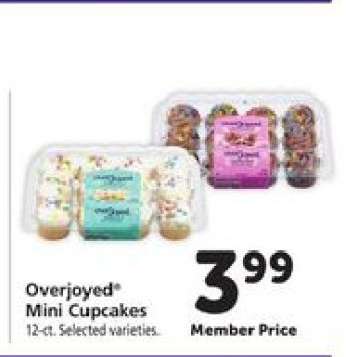 Overjoyed Mini Cupcakes