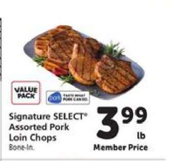 Signature SELECT Assorted Pork Loin Chops