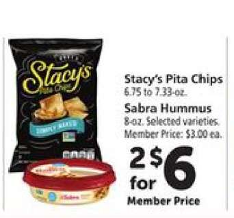 Stacy's Pita Chips & Sabra Hummus