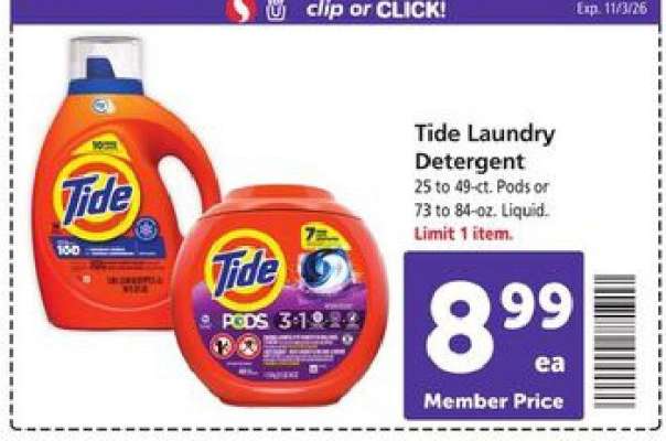 Tide Laundry Detergent