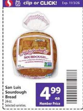 San Luis Sourdough Bread