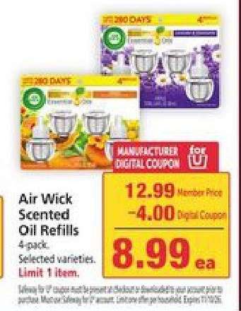 Air Wick Scented Oil Refills