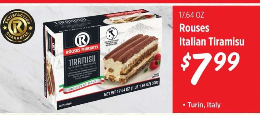 Rouses Italian Tiramisu