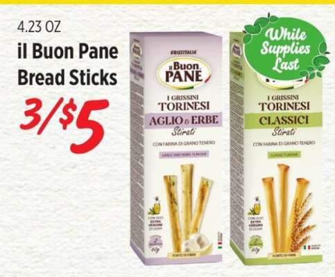 il Buon Pane Bread Sticks