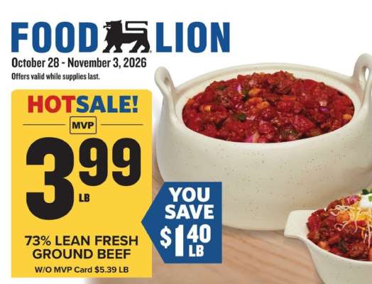 73% Lean Fresh Ground Beef