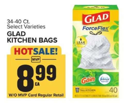 Glad Kitchen Bags
