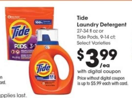 Tide Laundry Detergent