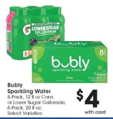 Bubly Sparkling Water