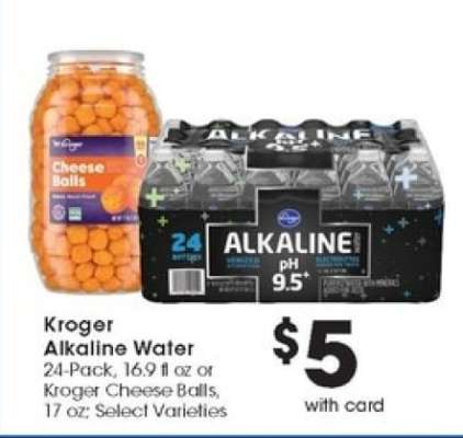 Kroger Alkaline Water