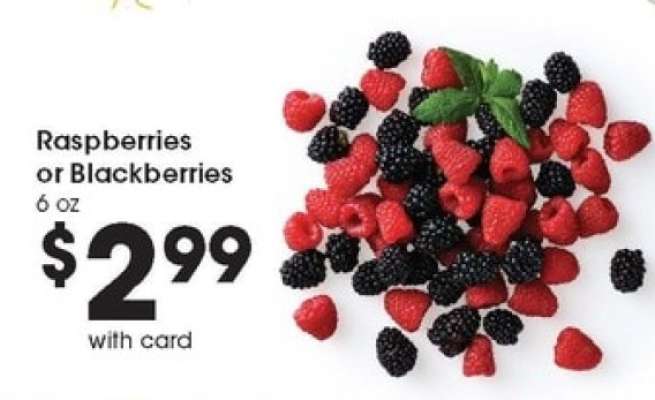 Raspberries or Blackberries