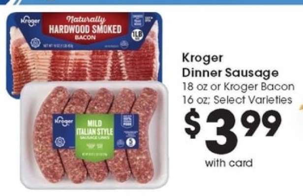 Kroger Dinner Sausage