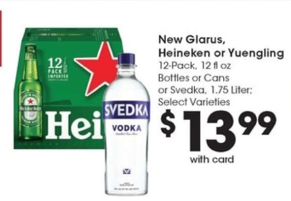 New Glarus, Heineken or Yuengling