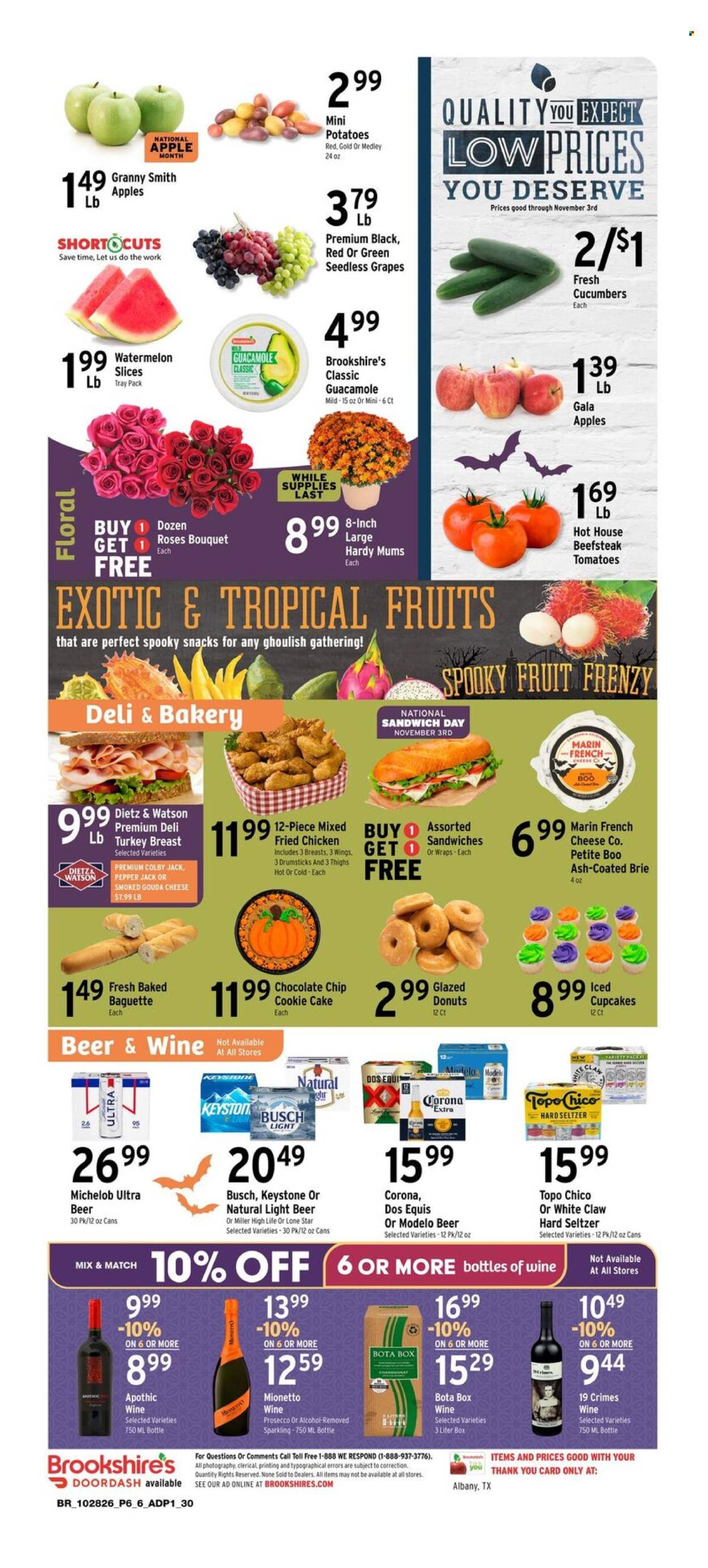 Brookshires ad - 10/28/2026 - 11/03/2026. Page 6