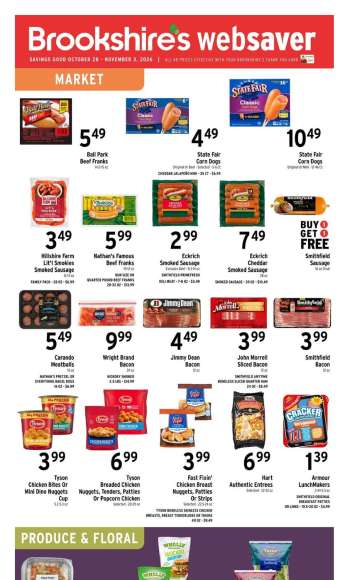 Brookshires Flyer - 10/28/2026 - 11/03/2026.