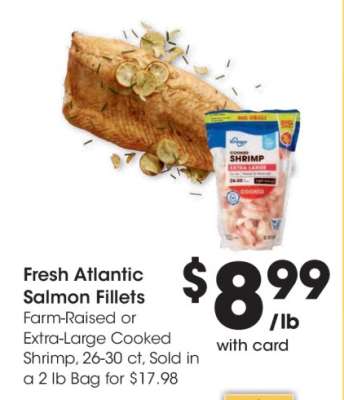 Fresh Atlantic Salmon Fillets