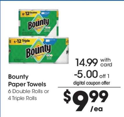 Bounty Paper Towels