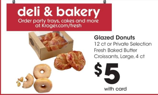 Glazed Donuts or Croissants
