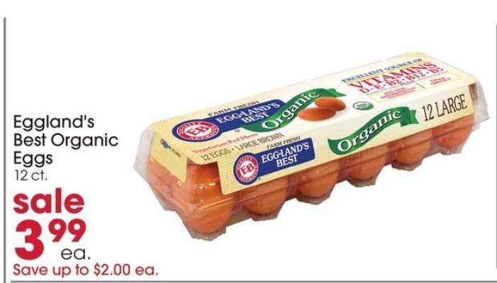 Eggland's Best Organic Eggs