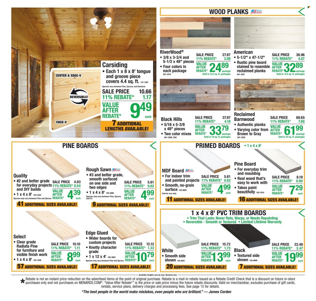 Menards ad - 10/29/2026 - 11/08/2026. Page 4