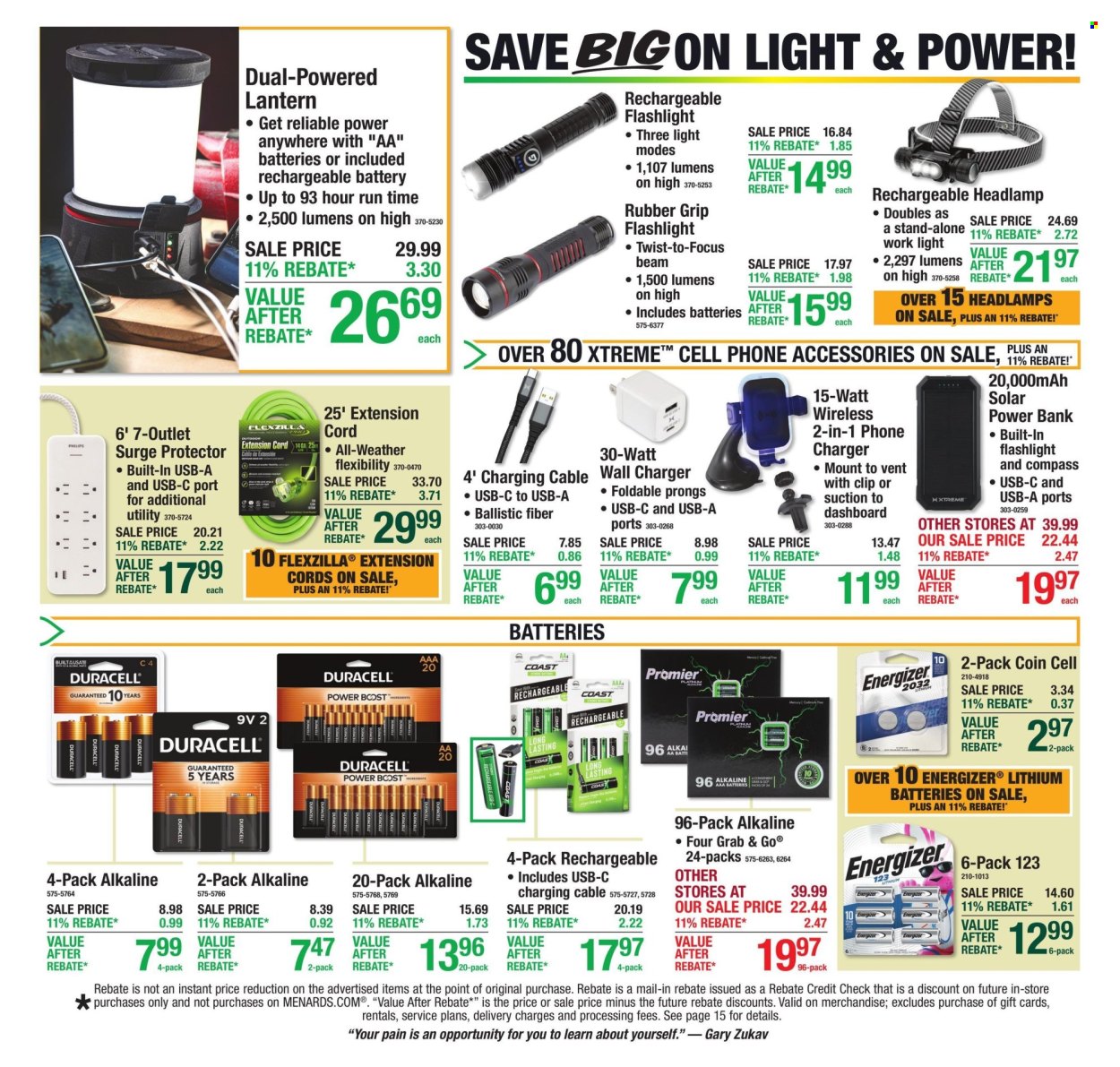 Menards ad - 10/29/2026 - 11/08/2026. Page 9