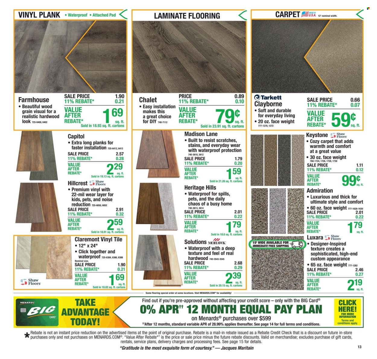 Menards ad - 10/29/2026 - 11/08/2026. Page 18