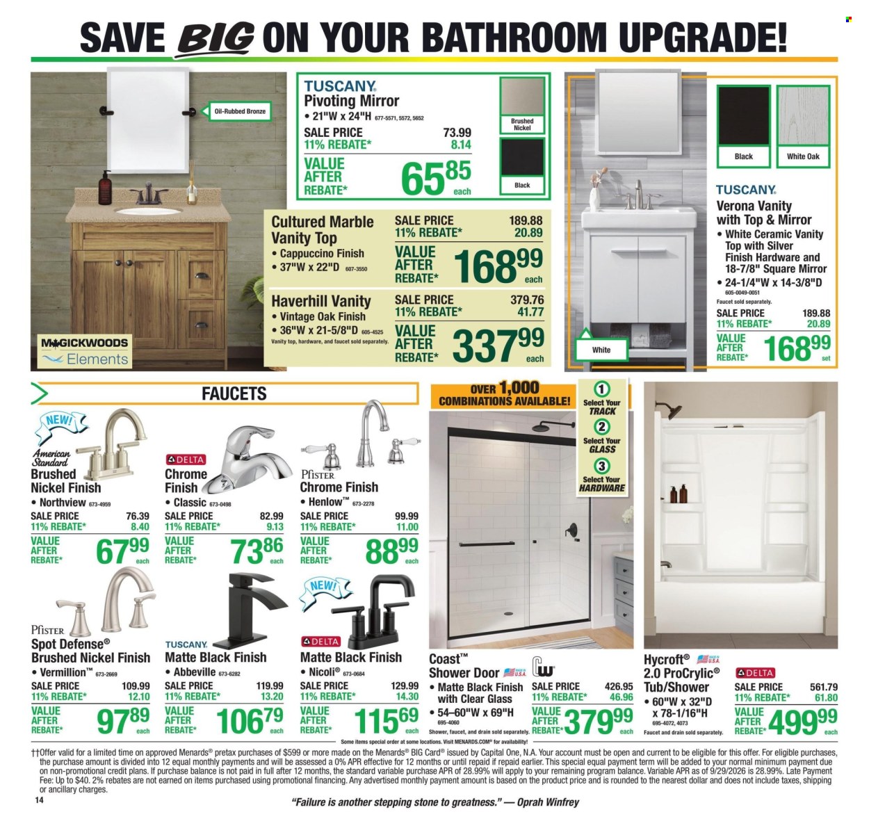 Menards ad - 10/29/2026 - 11/08/2026. Page 20