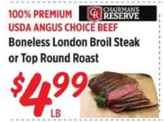 Chairman's Reserve 100% Premium USDA Angus Choice Beef