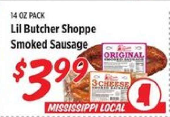 Lil Butcher Shoppe Smoked Sausage