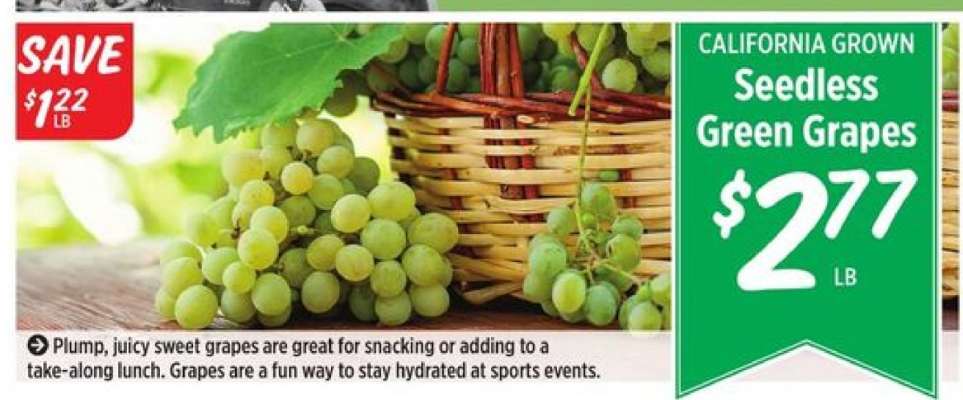 Seedless Green Grapes