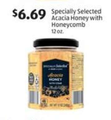 Specially Selected Acacia Honey with Honeycomb