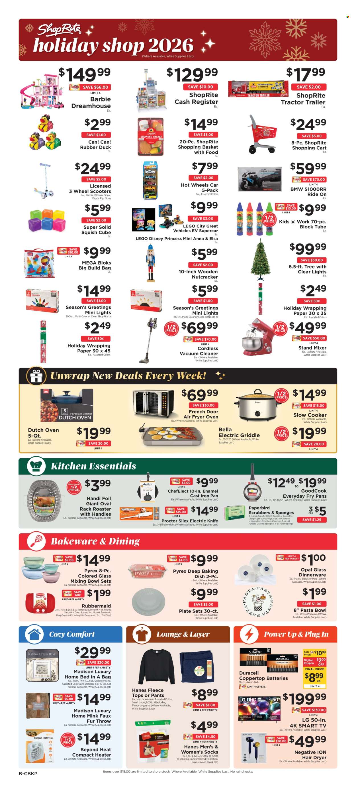 ShopRite ad - 11/01/2026 - 11/07/2026. Page 13