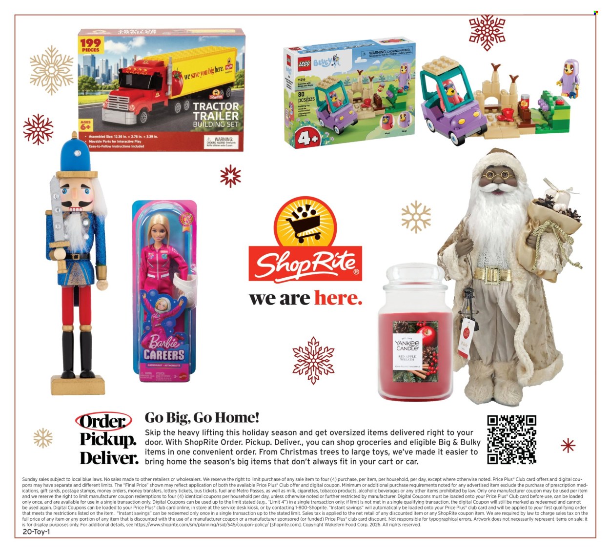 ShopRite ad - 11/01/2026 - 12/25/2026. Page 20
