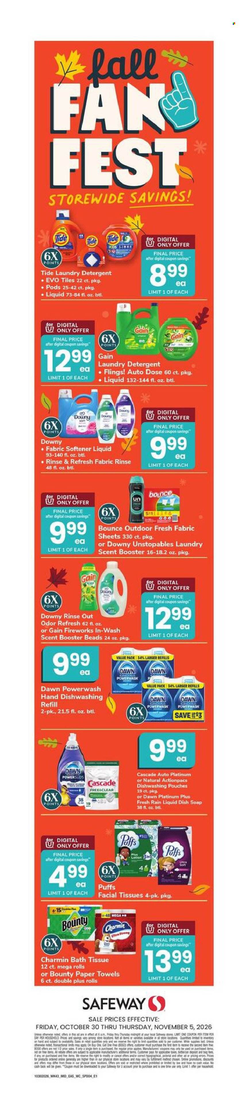Safeway ad - 10/30/2026 - 11/05/2026. Page 3