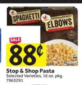 Stop & Shop Pasta