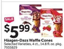 Häagen-Dazs Waffle Cones