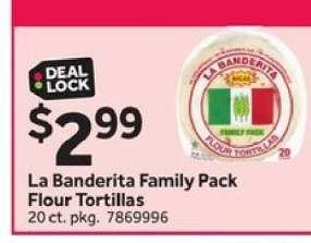 La Banderita Family Pack Flour Tortillas