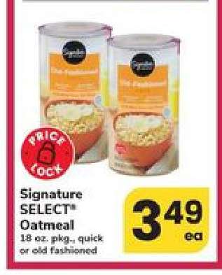 Signature SELECT Oatmeal