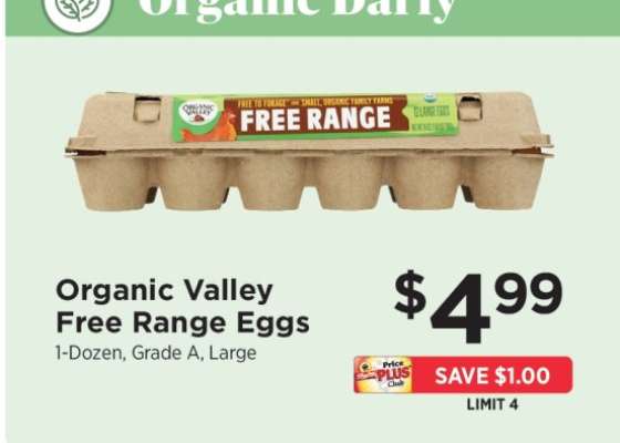 Organic Valley Free Range Eggs