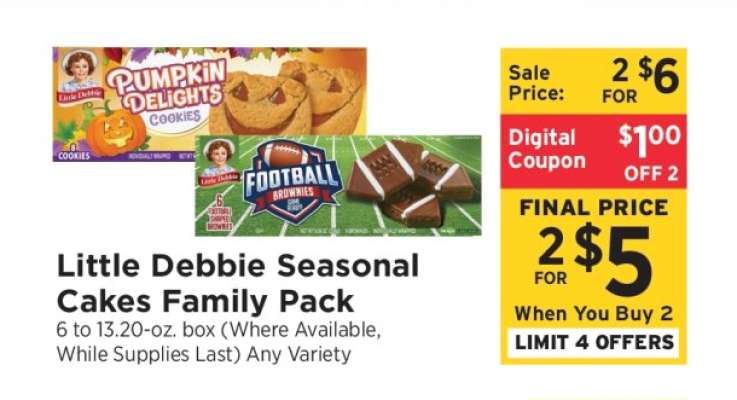 Little Debbie Seasonal Cakes Family Pack