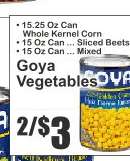 Goya Vegetables
