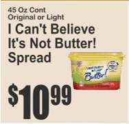 I Can't Believe It's Not Butter Spread