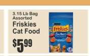 Friskies Cat Food