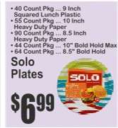 SOLO Plates