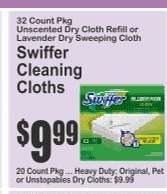 Swiffer Cleaning Cloths