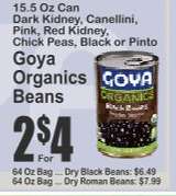 Goya Organics Beans