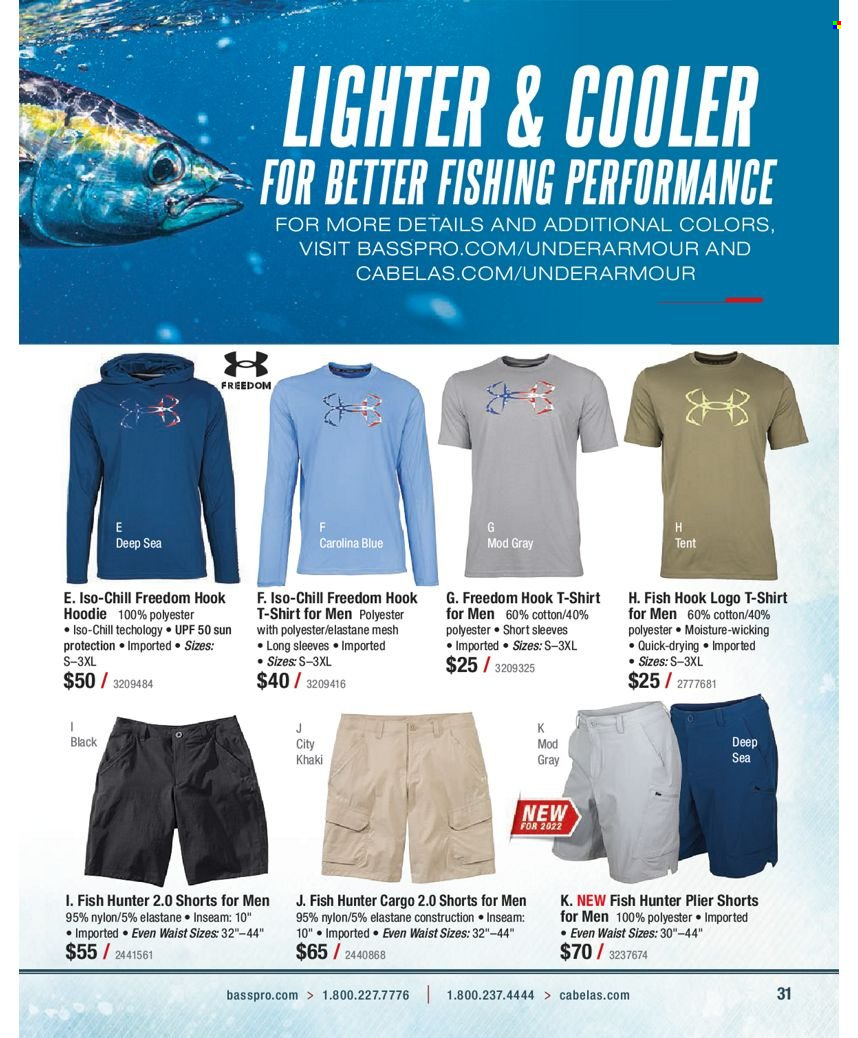 Bass Pro Shops flyer . Page 31.